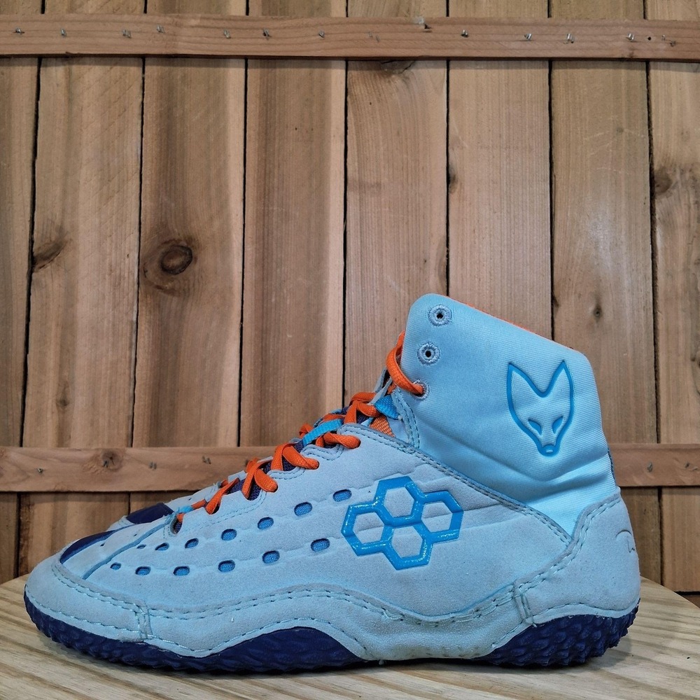 Rudis SF-Tbilisi 2.0 Wrestling Shoes Mens 7.5 Womens 9 Blue High Top Sneakers